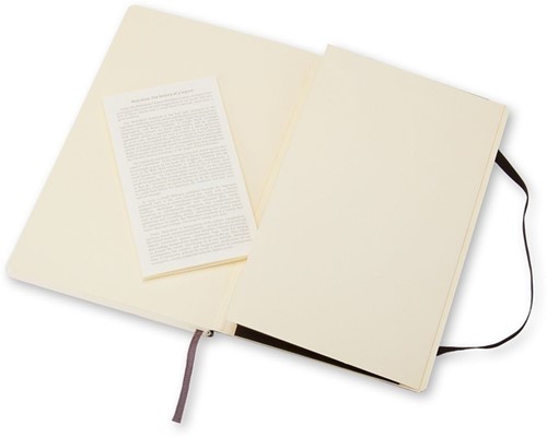 Notitieboek Moleskine pocket 90x140mm blanco soft cover zwart-1