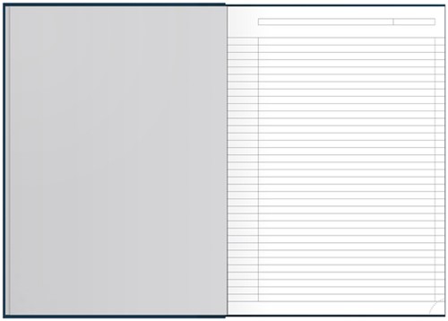 Notitieboek Oxford Office Essentials A4 96vel lijn zwart-2