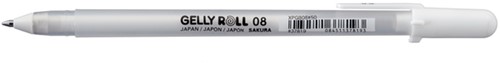 Gelschrijver Sakura Gelly Roll Classic 08 wit-4