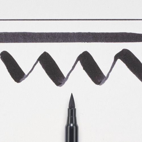 Brushpen Sakura Koi WaterBrush klein reservoir transparant-1