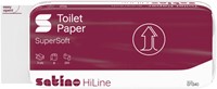 Toiletpapier Satino MT1 HiLine 3-laags 8x250 vel wit 071340-2