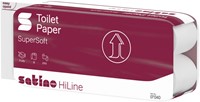 Toiletpapier Satino MT1 HiLine 3-laags 8x250 vel wit 071340-3