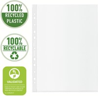 Showtas Esselte recycle PP A4 70µ 11-gaats transparant 100 stuks-6