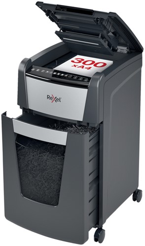 Papiervernietiger Rexel Optimum Auto+ 300X P4 snippers 4x26mm-3