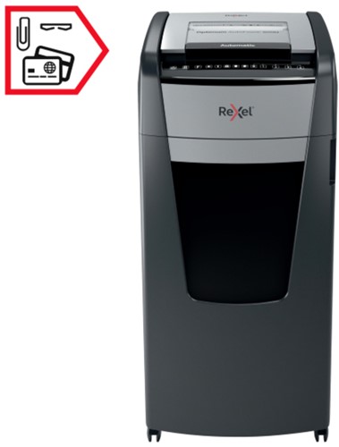Papiervernietiger Rexel Optimum Auto+ 600X P4 snippers 4x30mm-9