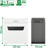 Papiervernietiger Leitz IQ Protect Premium 3M snippers 2x15mm-1