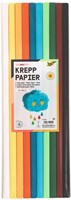 Crêpepapier Folia 50x200cm 10 rollen basiskleuren