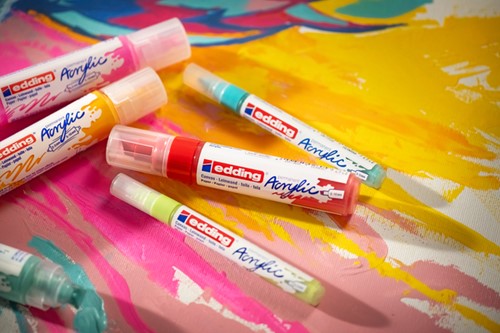 Acrylmarker edding e-5000 breed bessenrood-3