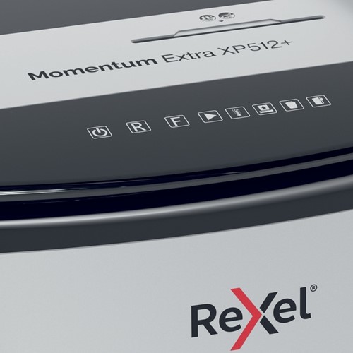Papiervernietiger Rexel Momentum Extra XP512+ snippers 2x15mm-14