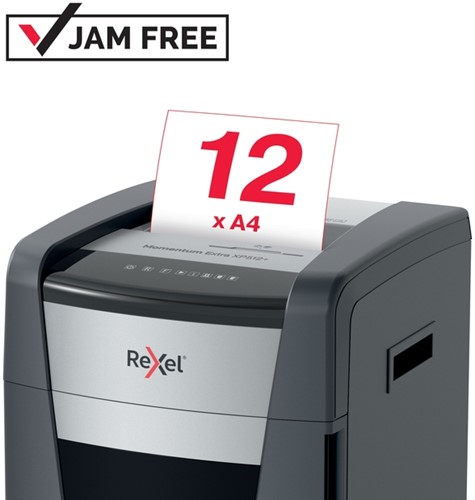 Papiervernietiger Rexel Momentum Extra XP512+ snippers 2x15mm-17