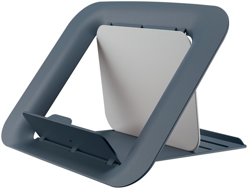Laptopstandaard Leitz Ergo Cosy verstelbaar recyled grijs