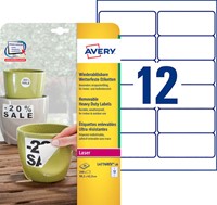 Etiket Avery L4776REV-20 99.1x42.3mm wit 240 stuks-2