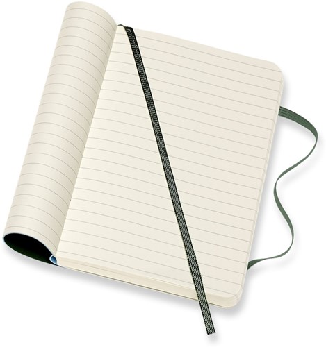 Notitieboek Moleskine pocket 90x140mm lijn soft cover myrtle green-3
