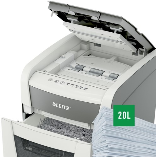 Papiervernietiger Leitz IQ Auto+ Small Office 50X P4 snippers 4x28mm-9