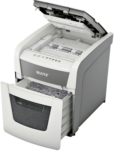 Papiervernietiger Leitz IQ Auto+ Small Office 50X P4 snippers 4x28mm-3