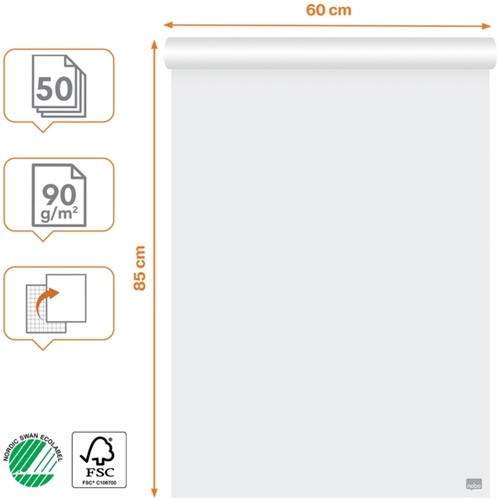 Flipoverpapier Nobo premium 60x85cm dubbelzijdig 50vel-5