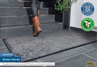 Inloopmat Green-Horse Indoor Pro 60x85cm zwart-2
