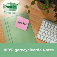 Memoblok 3M Post-it 622 RSS3COL 47.6x47.6mm assorti kleur 3 stuks-2