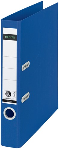 Ordner Leitz Recycle 180° 50mm karton A4 blauw-1