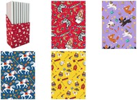 Inpakpapier Sint 200x70cm assorti-2