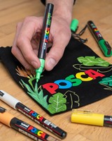 Paintmarker Uni POSCA PCM22 Mop'r rood-3