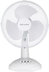 Tafelventilator BRASQ F400 Ø 30cm wit