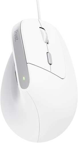 Muis Trust ergonomisch BAYO II wit-2
