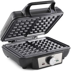 Wafelijzer  Tomado voor 2 wafels zwart