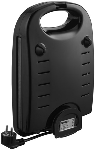 Tosti apparaat Tomado XXL 1200 Watt zwart-3