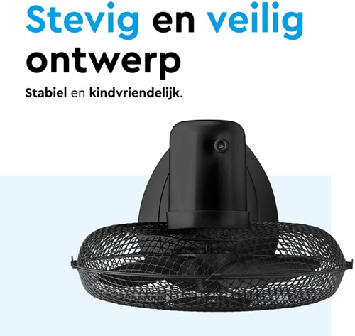 Tafelventilator BRASQ F400 Ø 30cm zwart-2