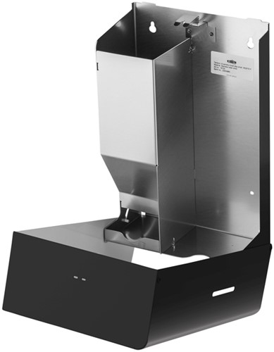 Dameshygiënedispenser MediQo-line klein RVS zwart-2
