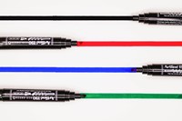 Permanent marker Artline 190  Dry Safe Eco schuin 2-5mm assorti 4st-1