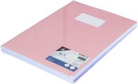 Schrift Kangaro A4 ruit 10mm 80pagina's 60gr pastel assorti 5 stuks-2