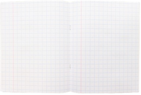 Schrift kangaro A5 ruit 10mm 80 pagina's 60 gram zwart pak à 10 stuks-1
