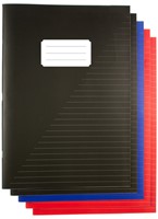 Schrift Kangaro A4 lijn 80 pagina's 60gr assorti pak à 5 stuks