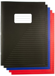 Schrift Kangaro A4 lijn 80 pagina's 60gr assorti pak à 5 stuks