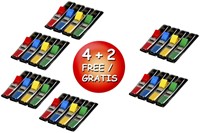 Indextabs Post-it 6835 11.9x43.1mm assorti 100 tabs-2