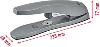 Blokhechter Rexel Odyssey max 60vel zilvergrijs-12