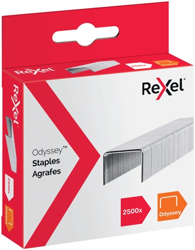 Nieten Rexel Odyssey verzinkt 2500 stuks