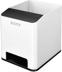 Pennenhouder Leitz WOW wit/zwart