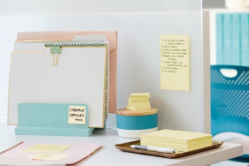 Memoblok Post-it 654 Super Sticky 76x76mm geel 14+2 gratis-3
