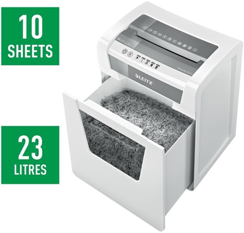 Papiervernietiger Leitz IQ Office P5 snippers 2x15mm-12