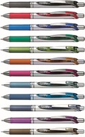 Gelschrijver Pentel BL77 Energel medium bruin-3