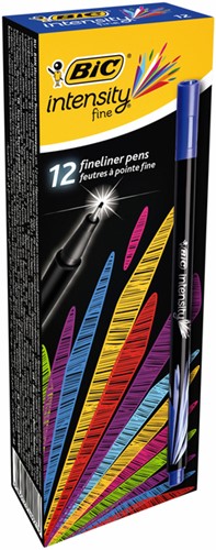 Fineliner Bic Intensity fijn blauw-2
