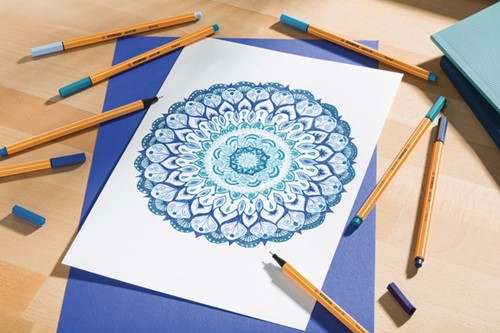 Fineliner STABILO point 88/46 fijn zwart-1