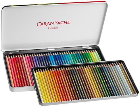 Kleurpotloden Caran d'Ache Prismalo 80 stuks assorti-1