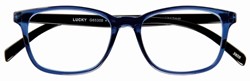 Leesbril I Need You +1.50 dpt Lucky blauw-zwart