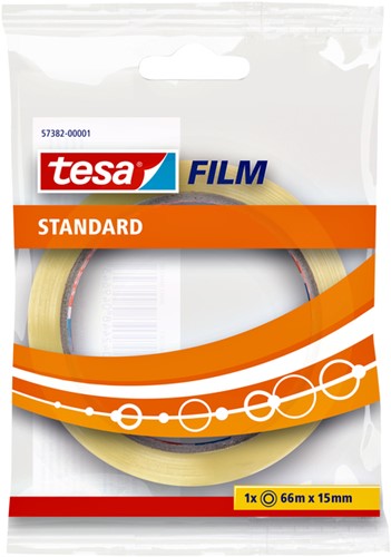 Plakband Tesa film standaard 15mmx66m