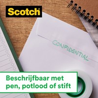 Plakband Scotch Magic 810 19mmx25m onzichtbaar + plakhandhouder-3