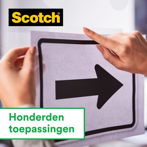 Plakband Scotch Magic 810 25mmx66m onzichtbaar mat-2